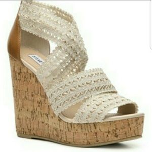 Steve Madden elston wedges size 7.5